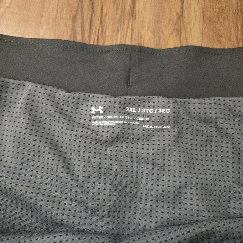 Under Armour Heatgear Athletic Shorts Men 3XL Grey Blue NWT 092025 - Picture 4 of 7